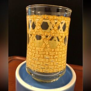 Juice Glass's, Bamboo Design, set of 4